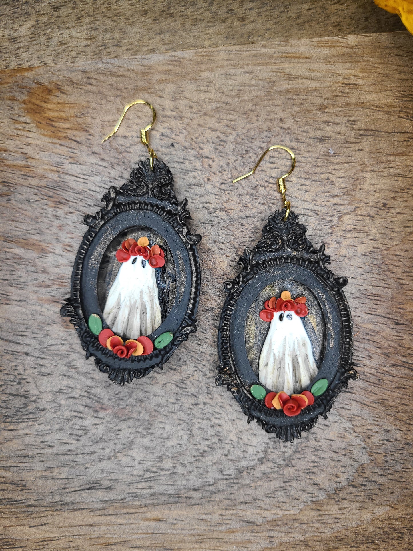 Ghost Floral Frame